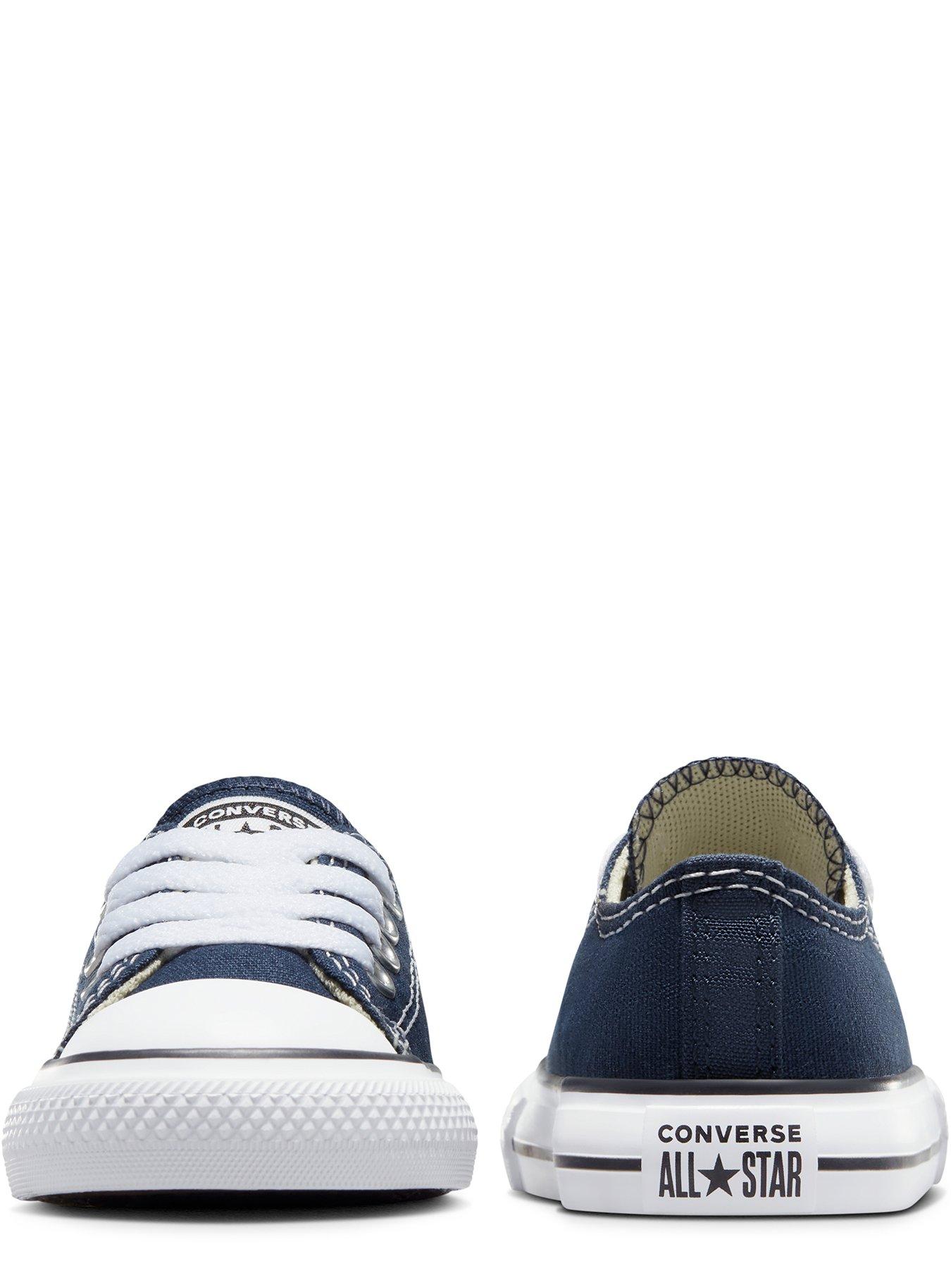 Boys navy converse hot sale