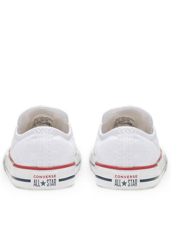 stillFront image of converse-chuck-taylor-all-star-ox-infant-unisex-seasonal-trainers--white