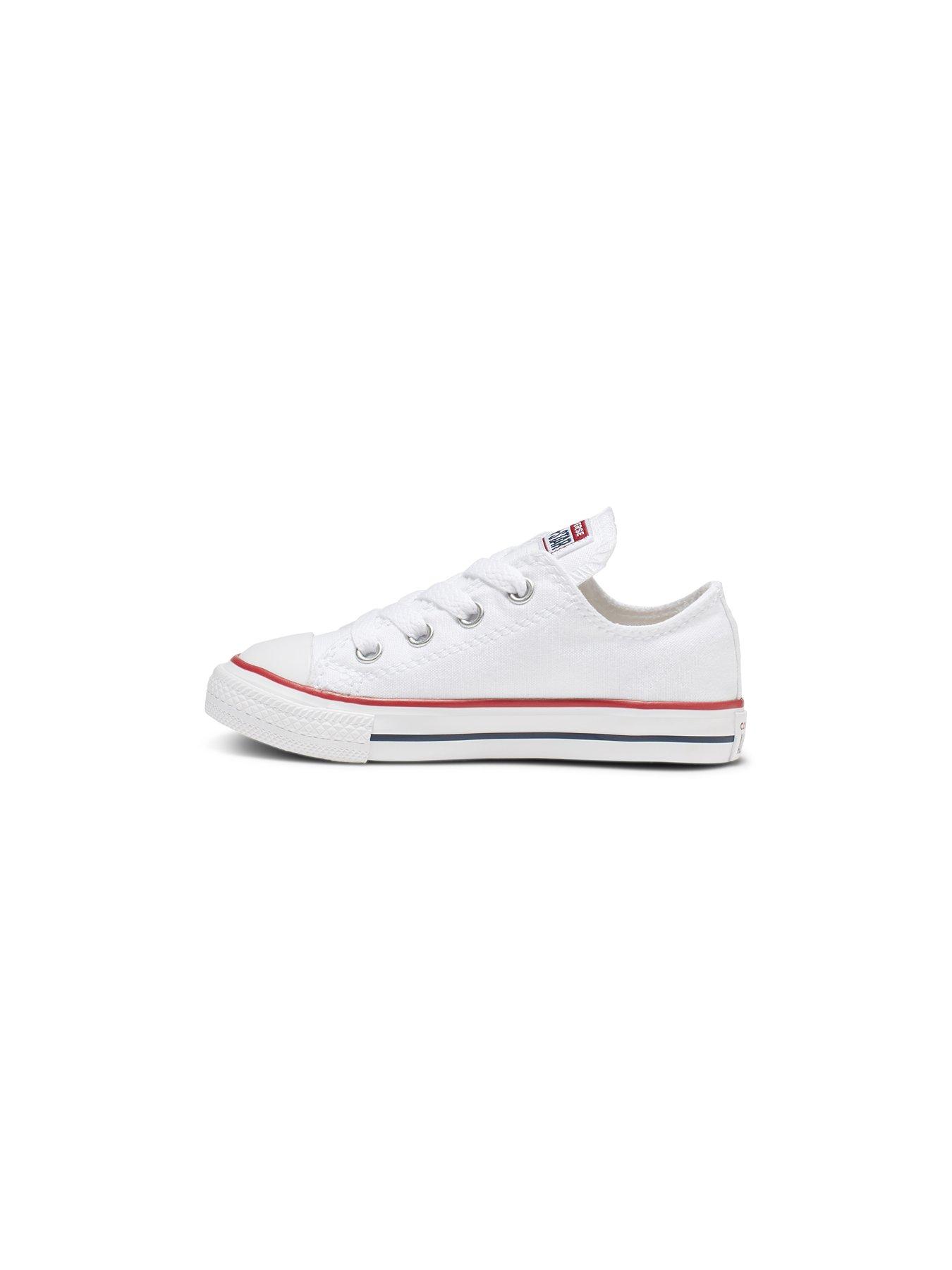 Image 6 of 6 of Converse Chuck Taylor All Star Ox Infant Unisex Seasonal Trainers -White