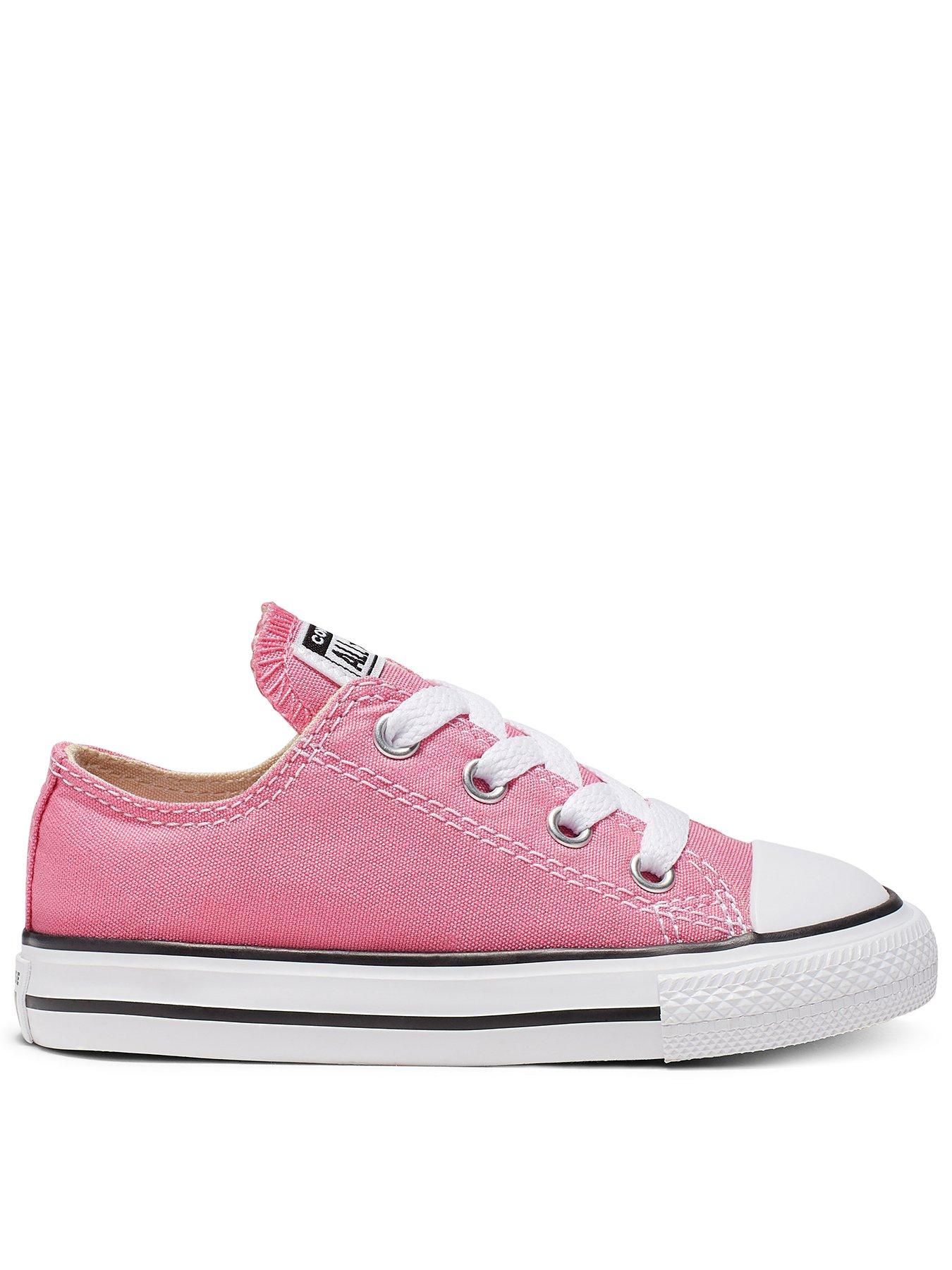 baby pink converse infant