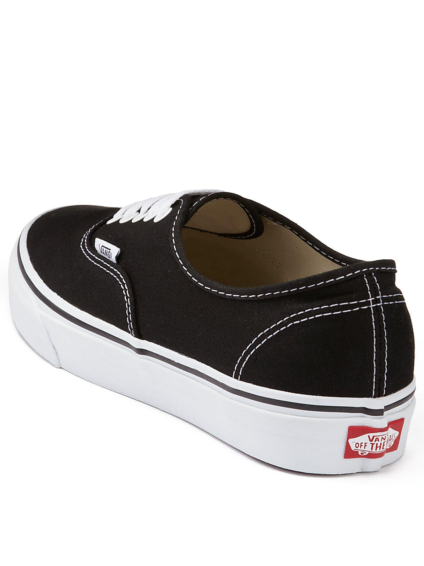 vans authentic black 36