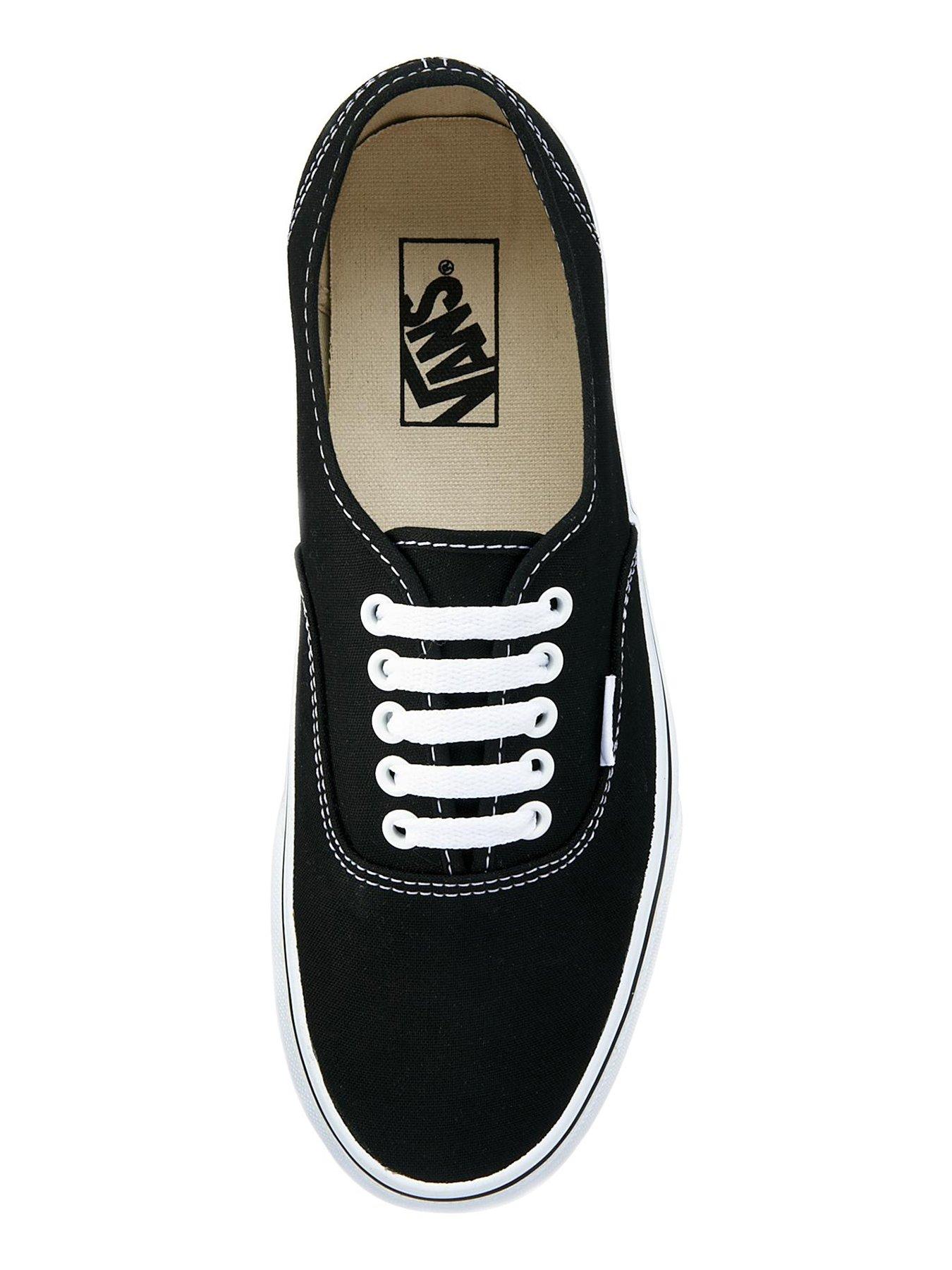 Unisex Authentic Trainers Black White