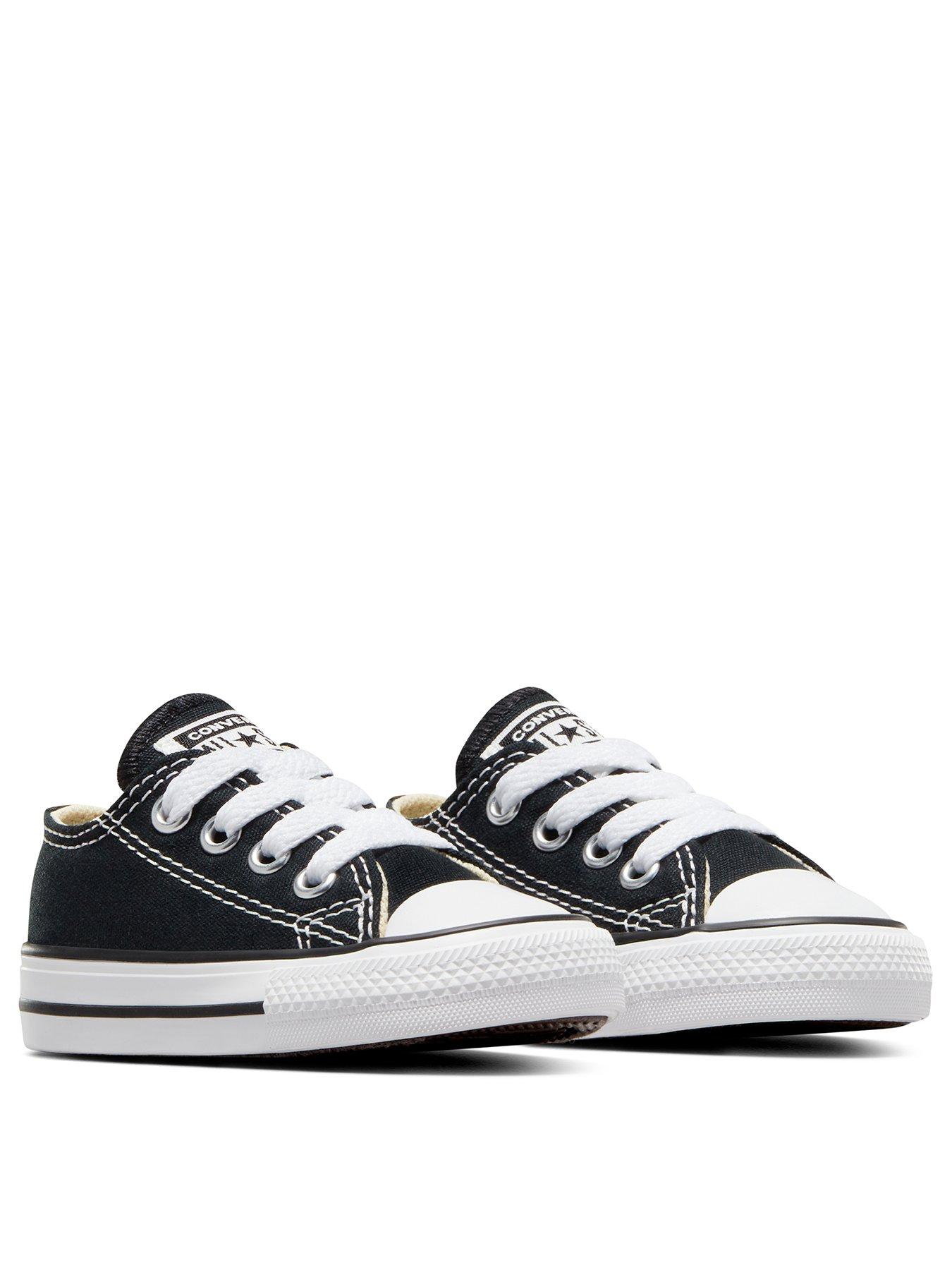 Image 3 of 7 of Converse Infant Unisex OX Trainer - Black