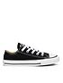  image of converse-chuck-taylor-all-star-ox-childrens-unisex-trainers--black