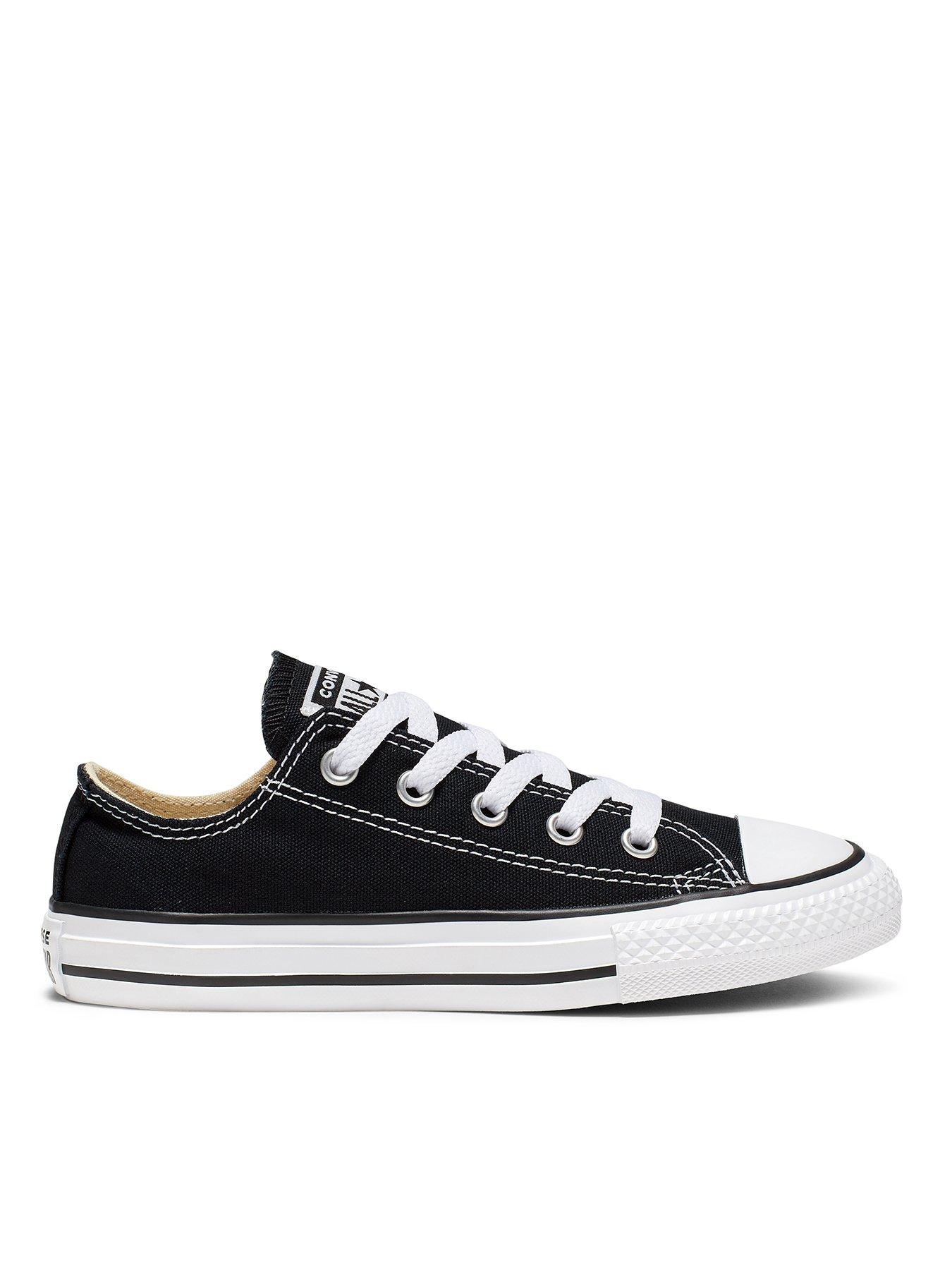 Converse Taylor All Star Ox Unisex Trainers -Black very.co.uk