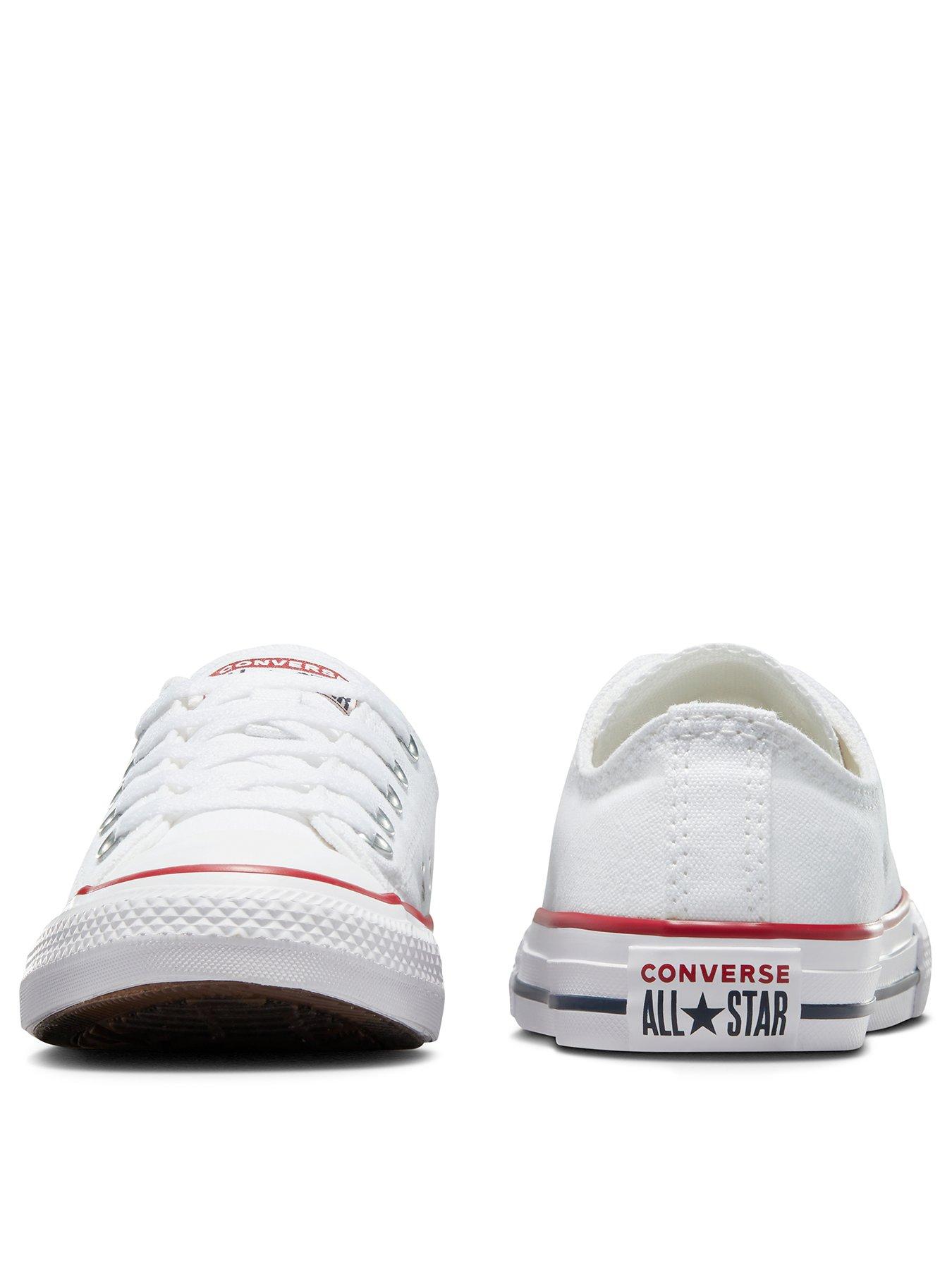 Image 3 of 6 of Converse Kids Unisex OX Trainer - White
