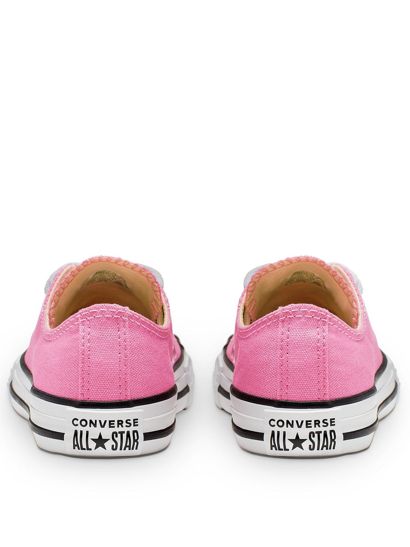 Pink converse hot sale for girls