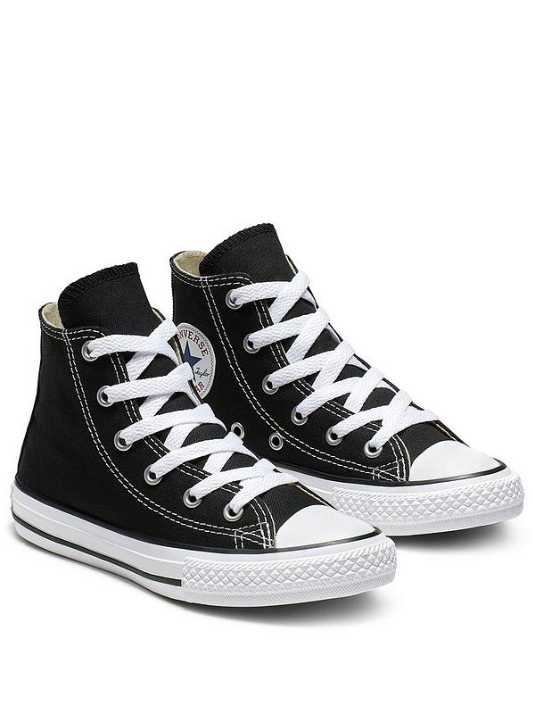 Converse Chuck Taylor All Star Ox Childrens Unisex Trainers -Black |