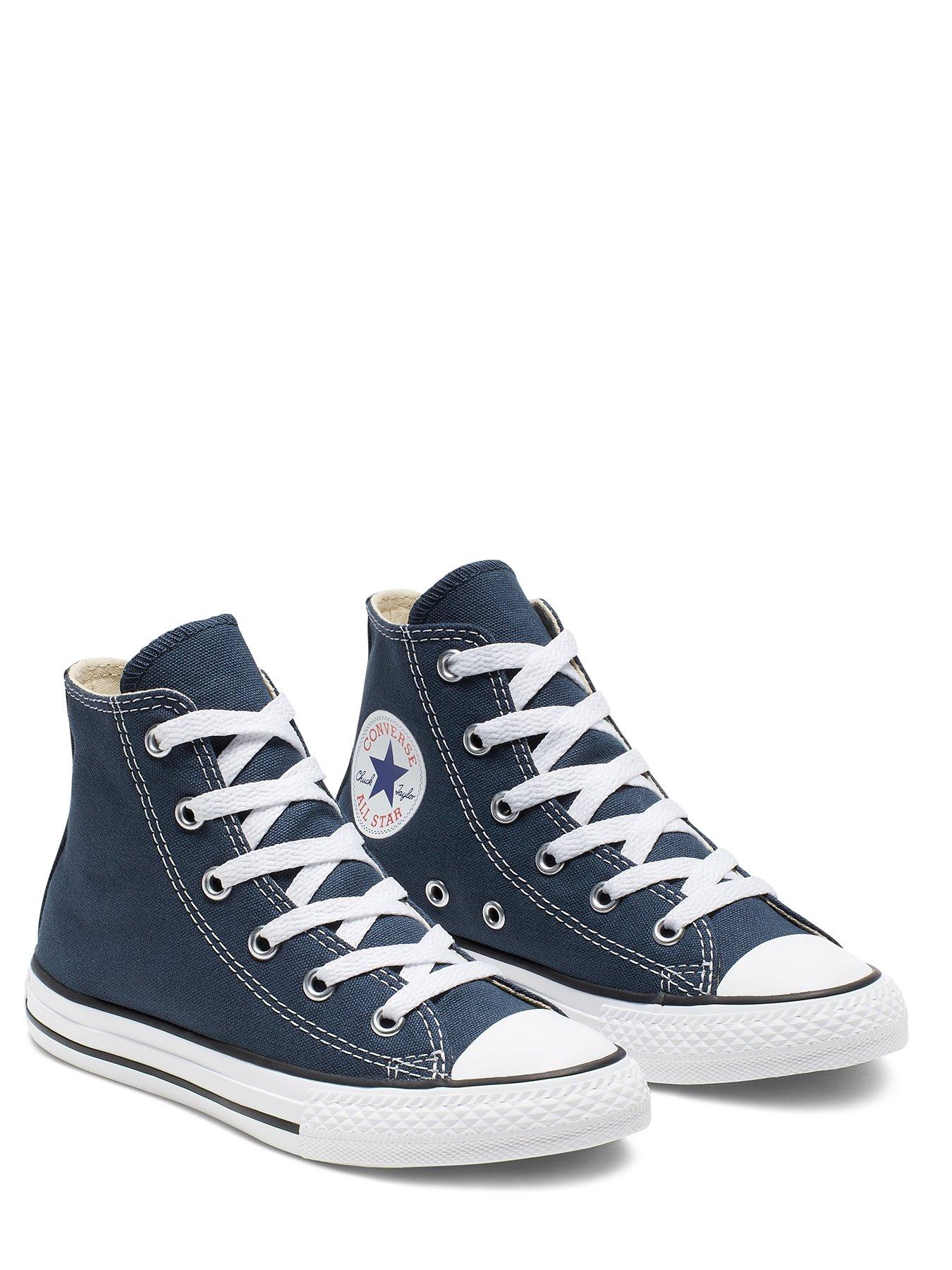 Childrens store navy converse