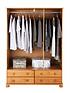  image of richmond-3-door-4-drawer-wardrobe