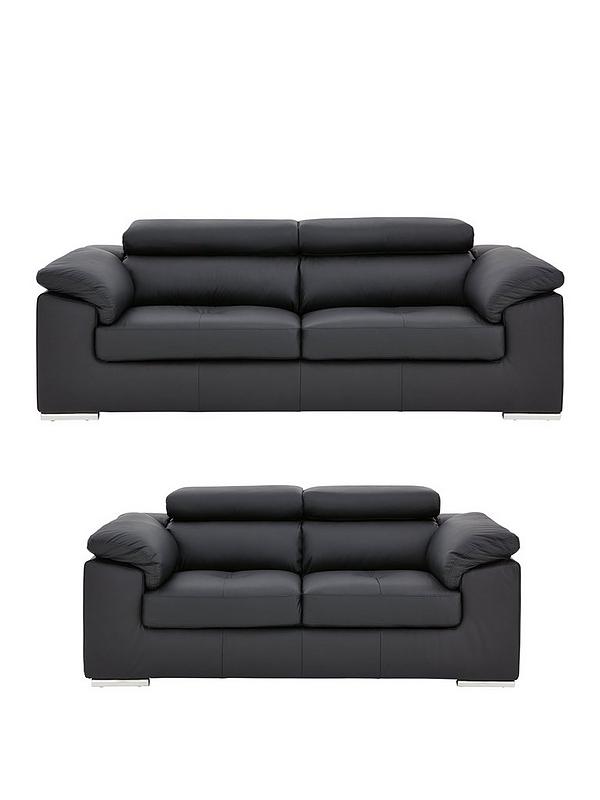 3 Seater 2 Sofa Set, Very Brady Leather Sofa