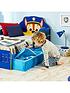  image of paw-patrol-chase-toddler-bed-with-storage-by-hellohome
