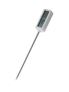 Product photograph of Kitchencraft Electronic Digital Thermometer And Timer from very.co.uk