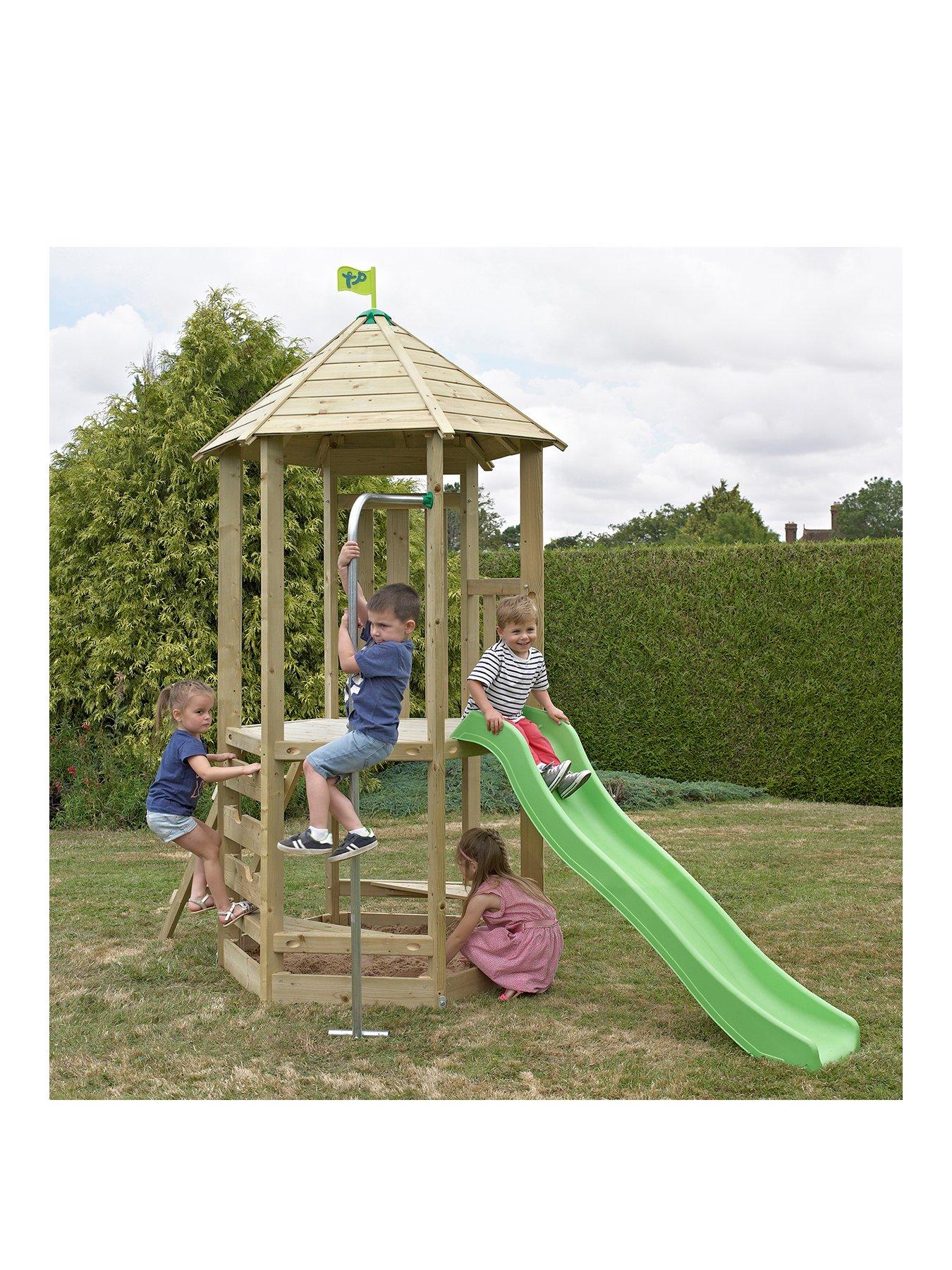 tp wooden climbing frame