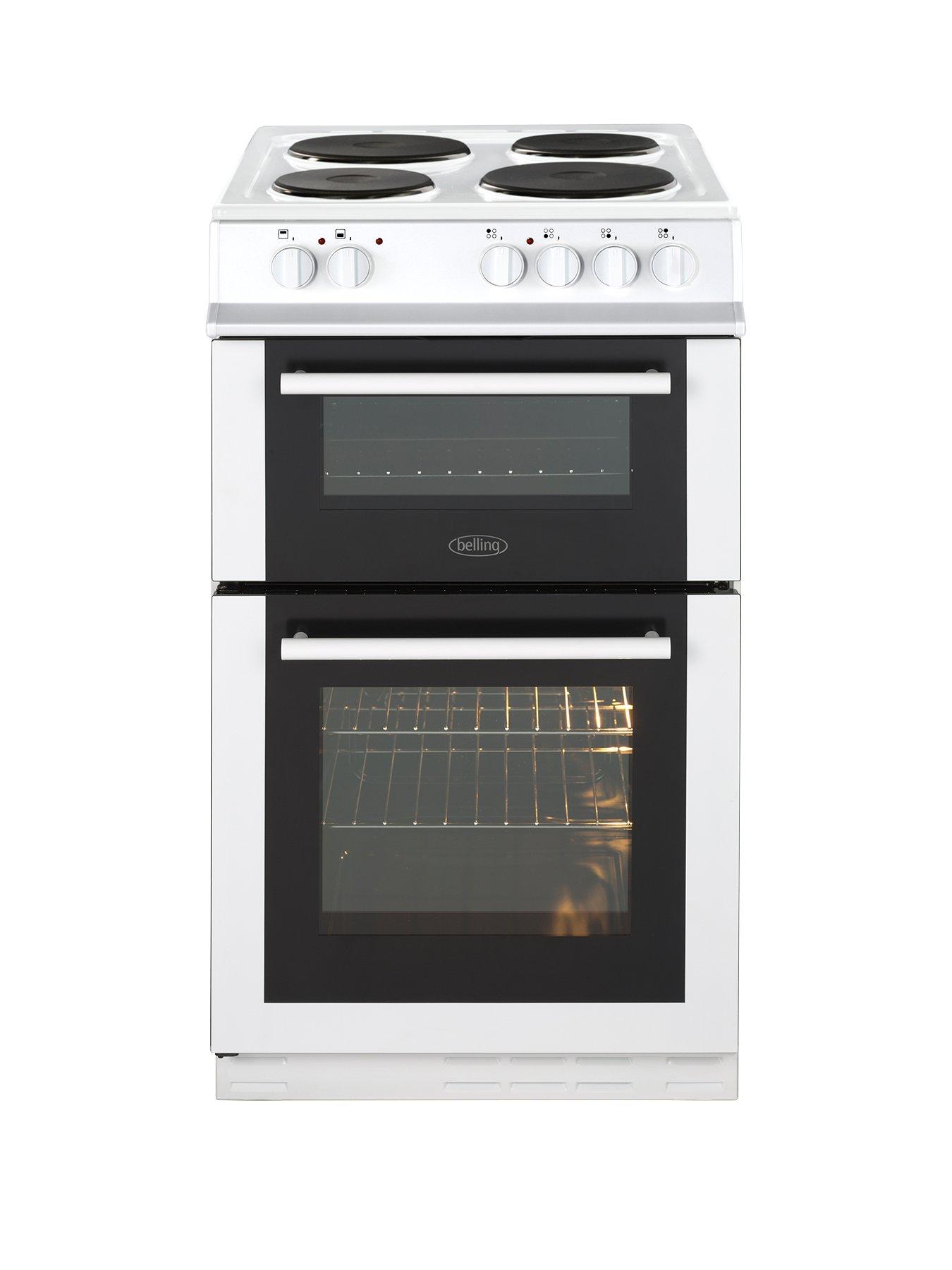 Belling Fs50Et Twin Cavity 50Cm Electric Cooker  – Cooker Only