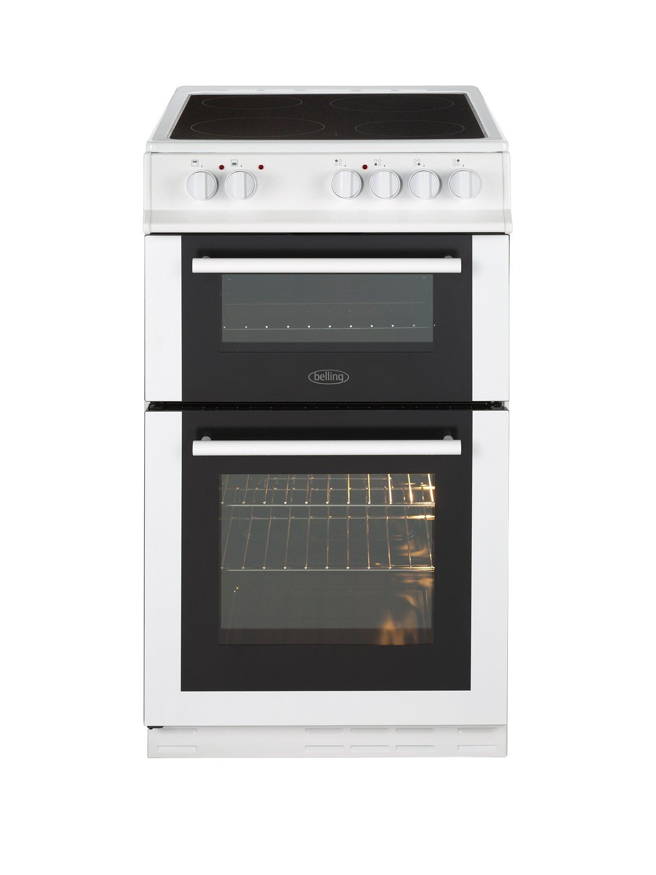 Belling Fs50Edoc 50Cm Double Oven Electric Ceramic Cooker  - Cooker Only
