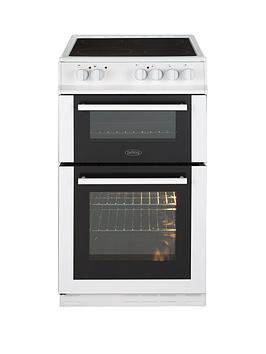 Belling Fs50Edoc 50Cm Double Oven Electric Ceramic Cooker  – Cooker Only