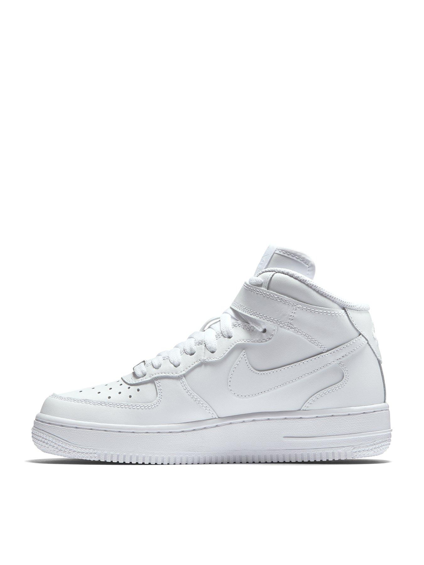 air force 1 mid white junior