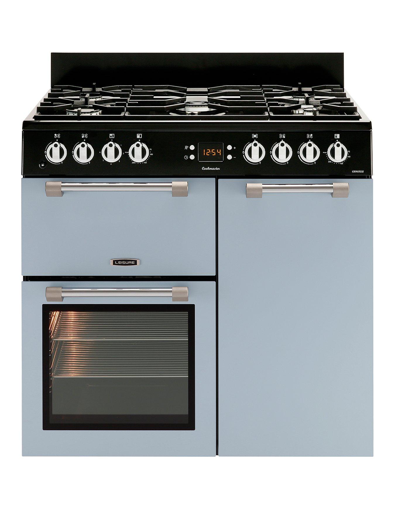 Leisure Ck90F232B Cookmaster 90Cm Dual Fuel Range Cooker And Optional Connection – Blue – Cooker Only