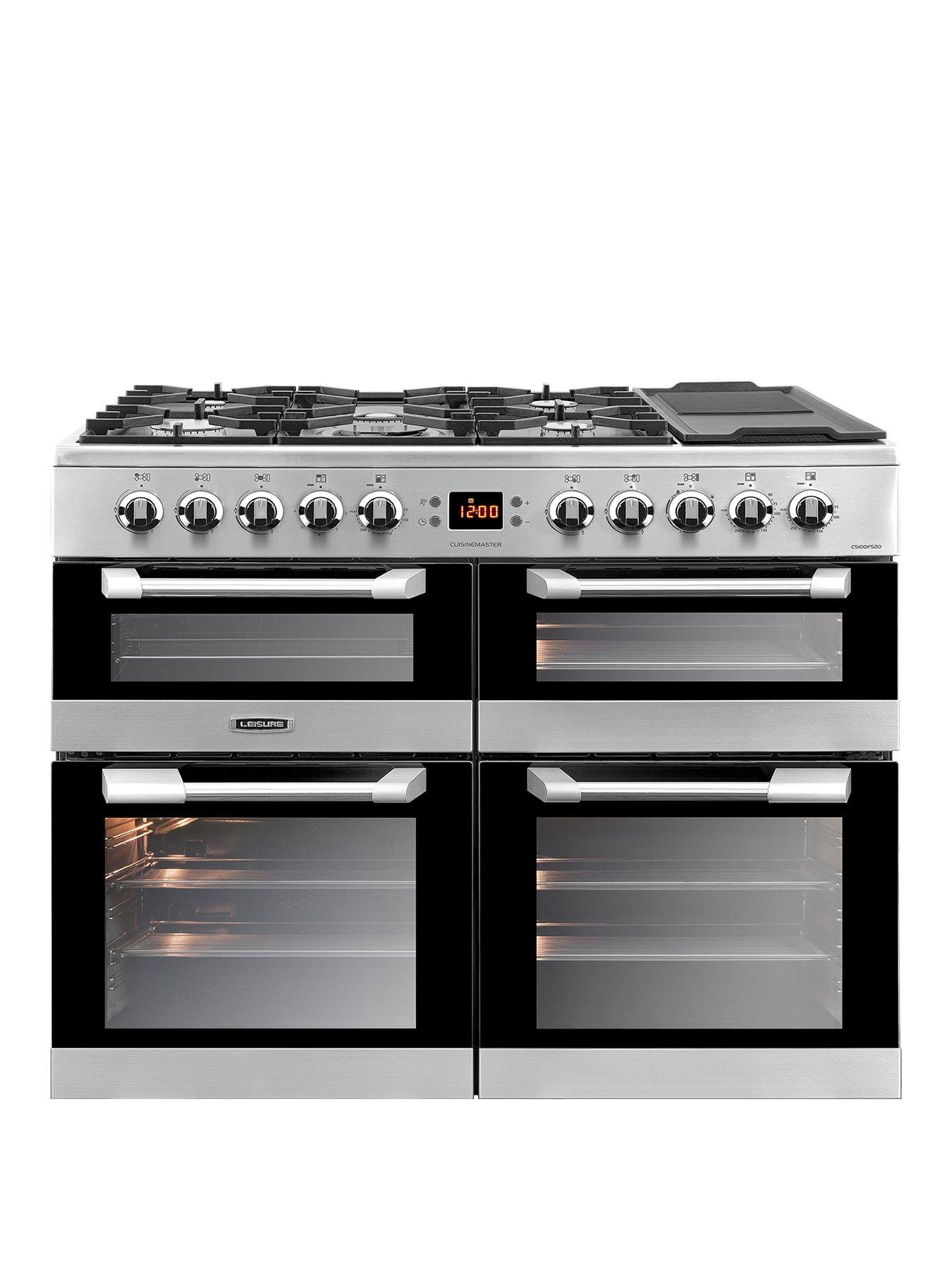 Leisure Cs100F520X Cusinemaster 100 100Cm Dual Fuel Range Cooker  - Cooker With Connection