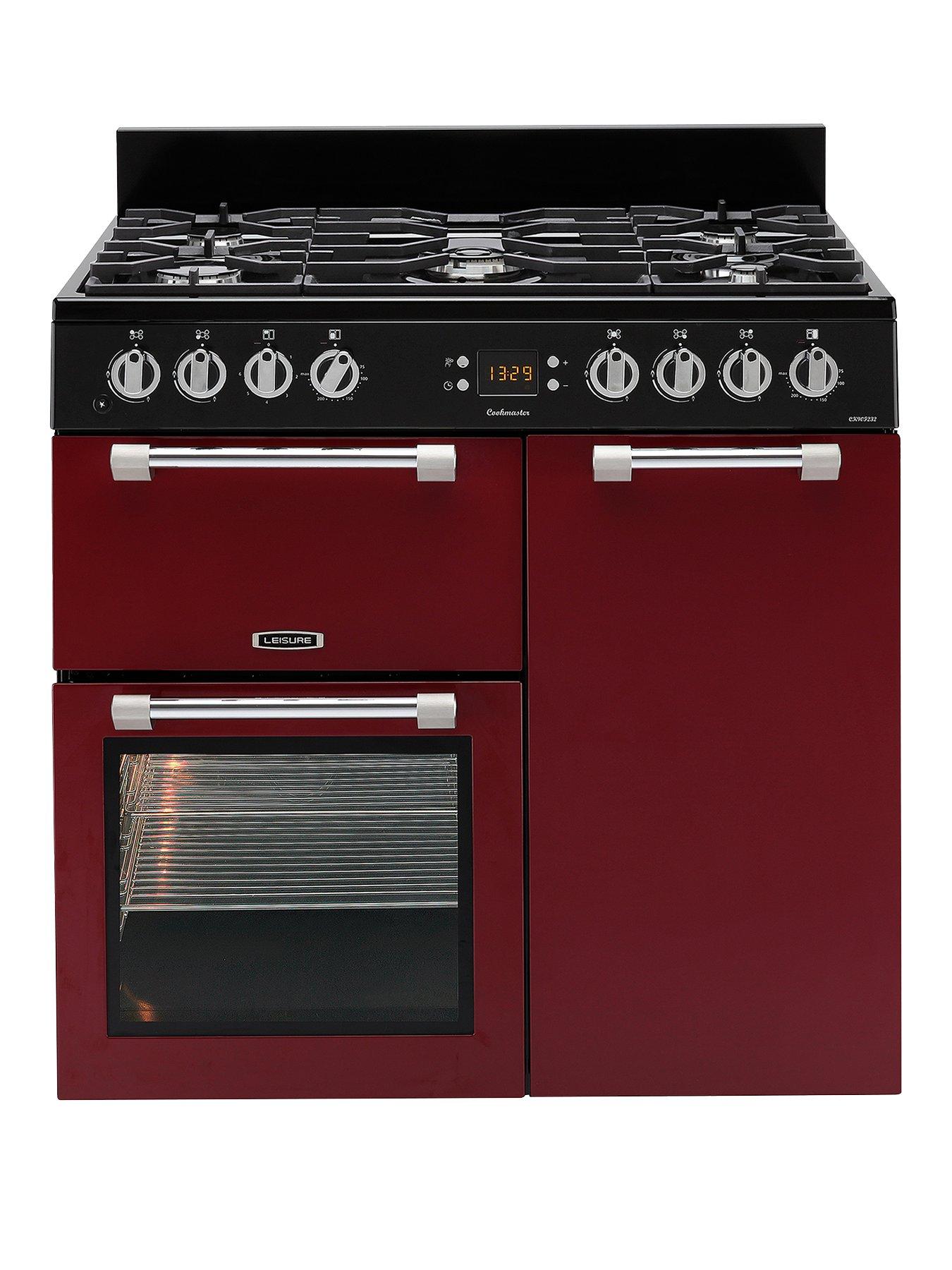Leisure Ck90F232R Cookmaster 90Cm Dual Fuel Range Cooker  – Cooker With Connection