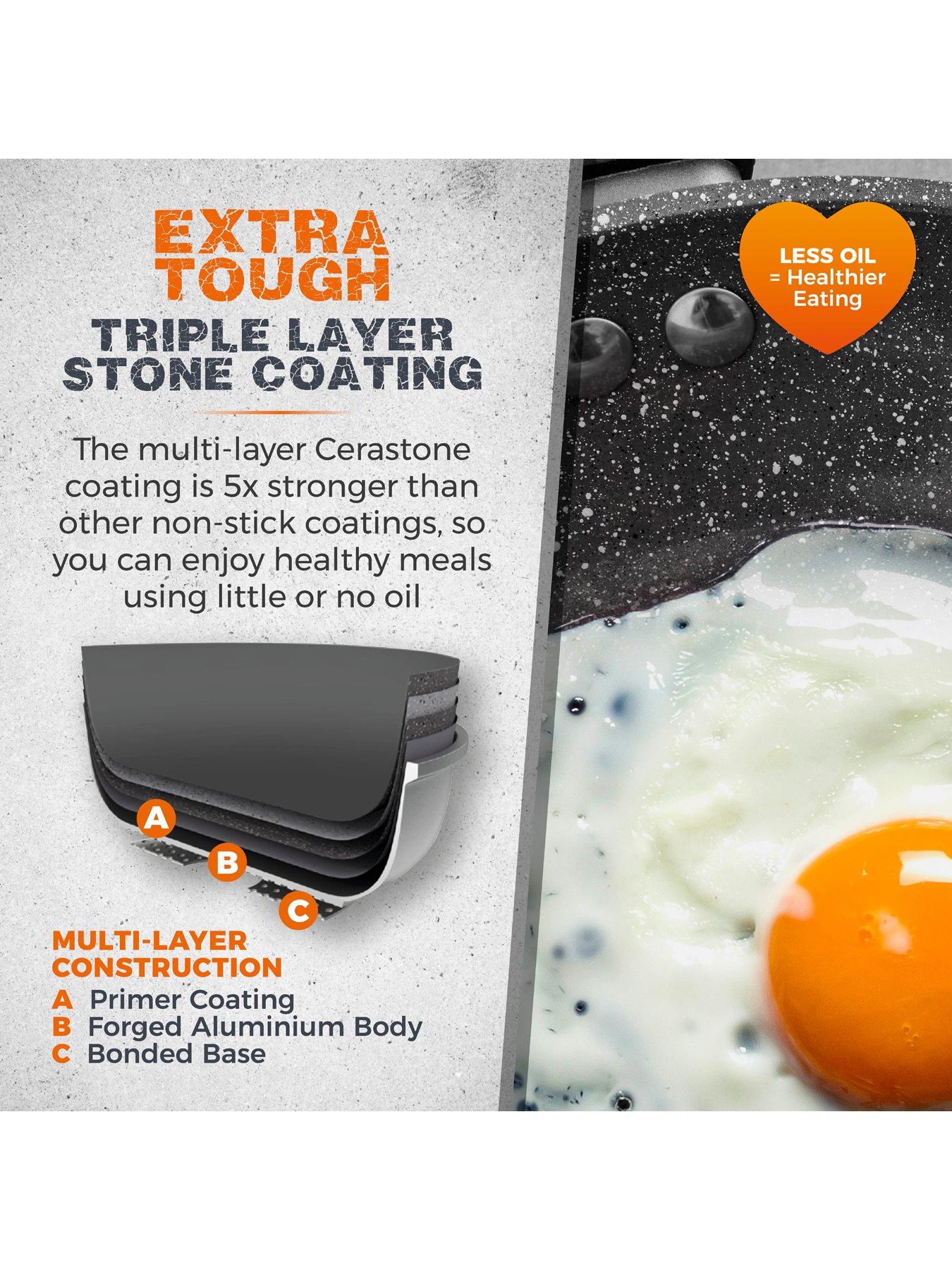 Image 3 of 7 of Tower CeraStone 24cm Stone Coated Fry Pan