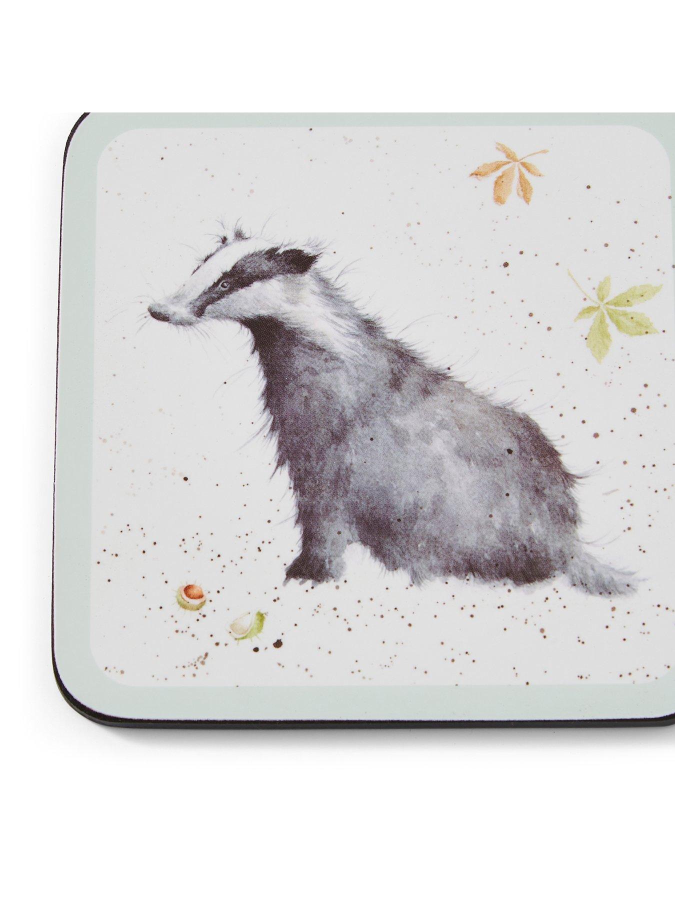 Image 5 of 7 of ROYAL WORCESTER Wrendale Coasters &ndash; Set of 6
