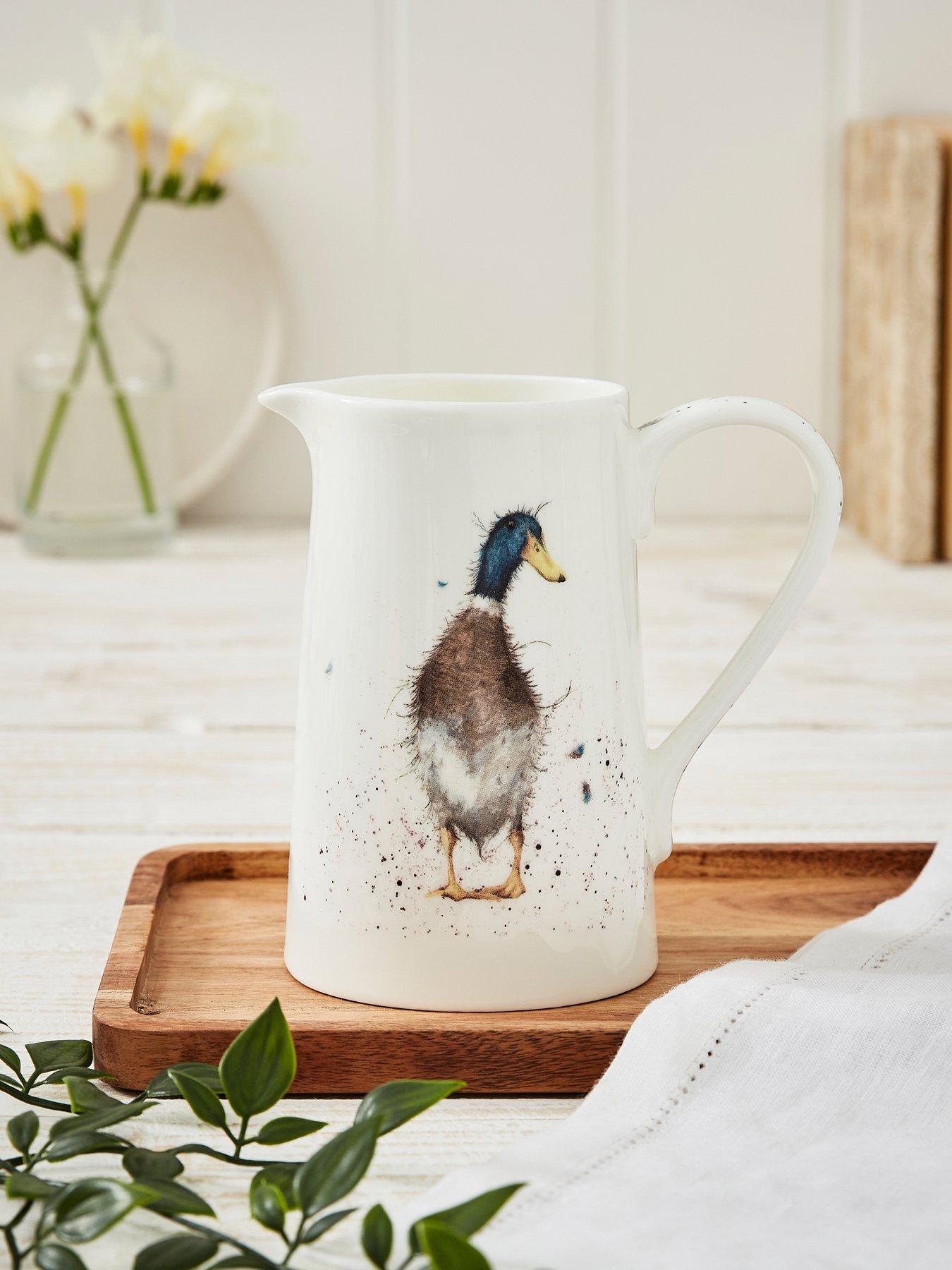 Image 1 of 7 of ROYAL WORCESTER Wrendale Duck Jug &ndash; 1-pint