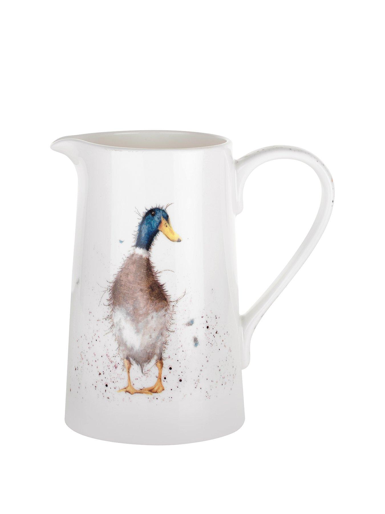 Image 2 of 7 of ROYAL WORCESTER Wrendale Duck Jug &ndash; 1-pint