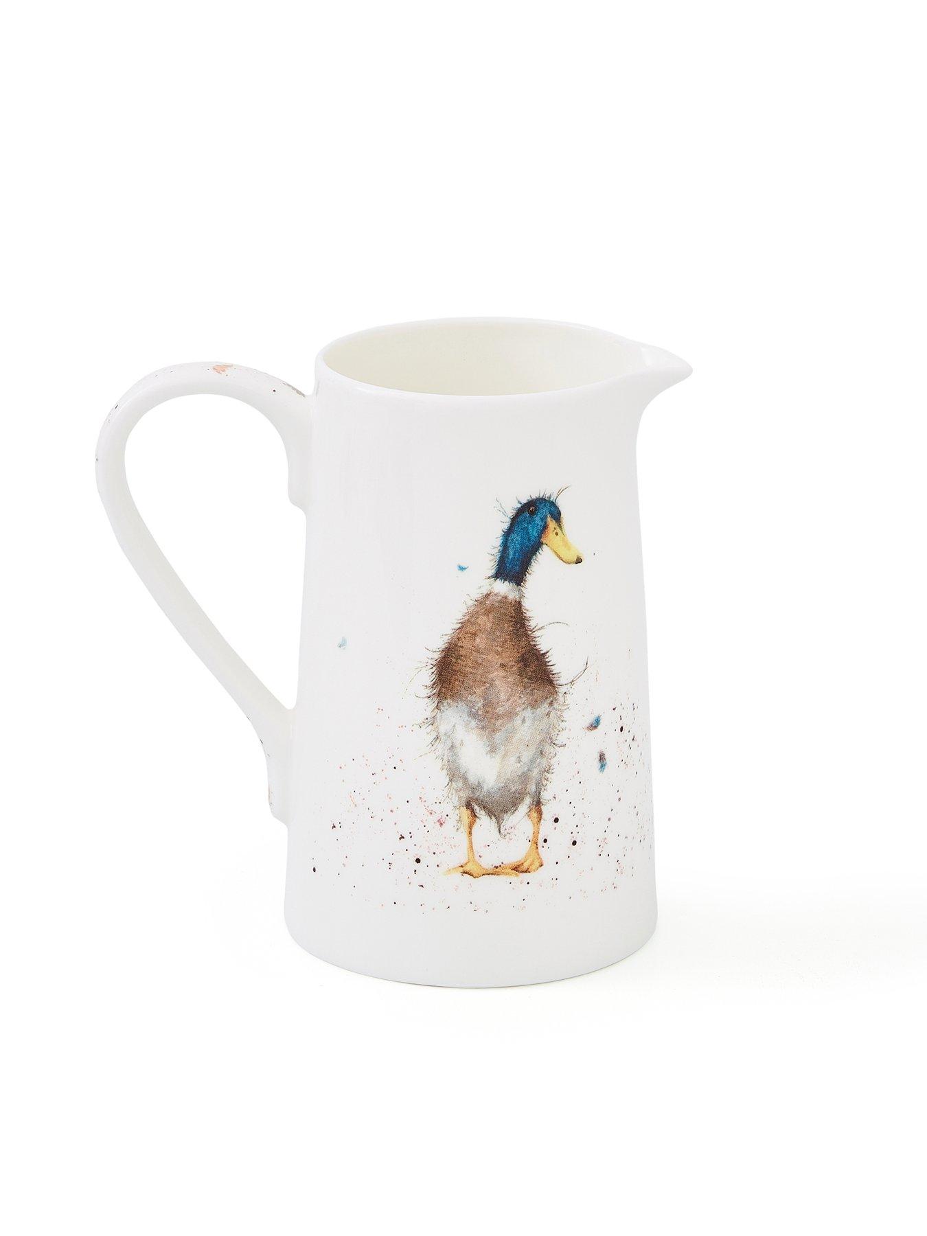 Image 3 of 7 of ROYAL WORCESTER Wrendale Duck Jug &ndash; 1-pint