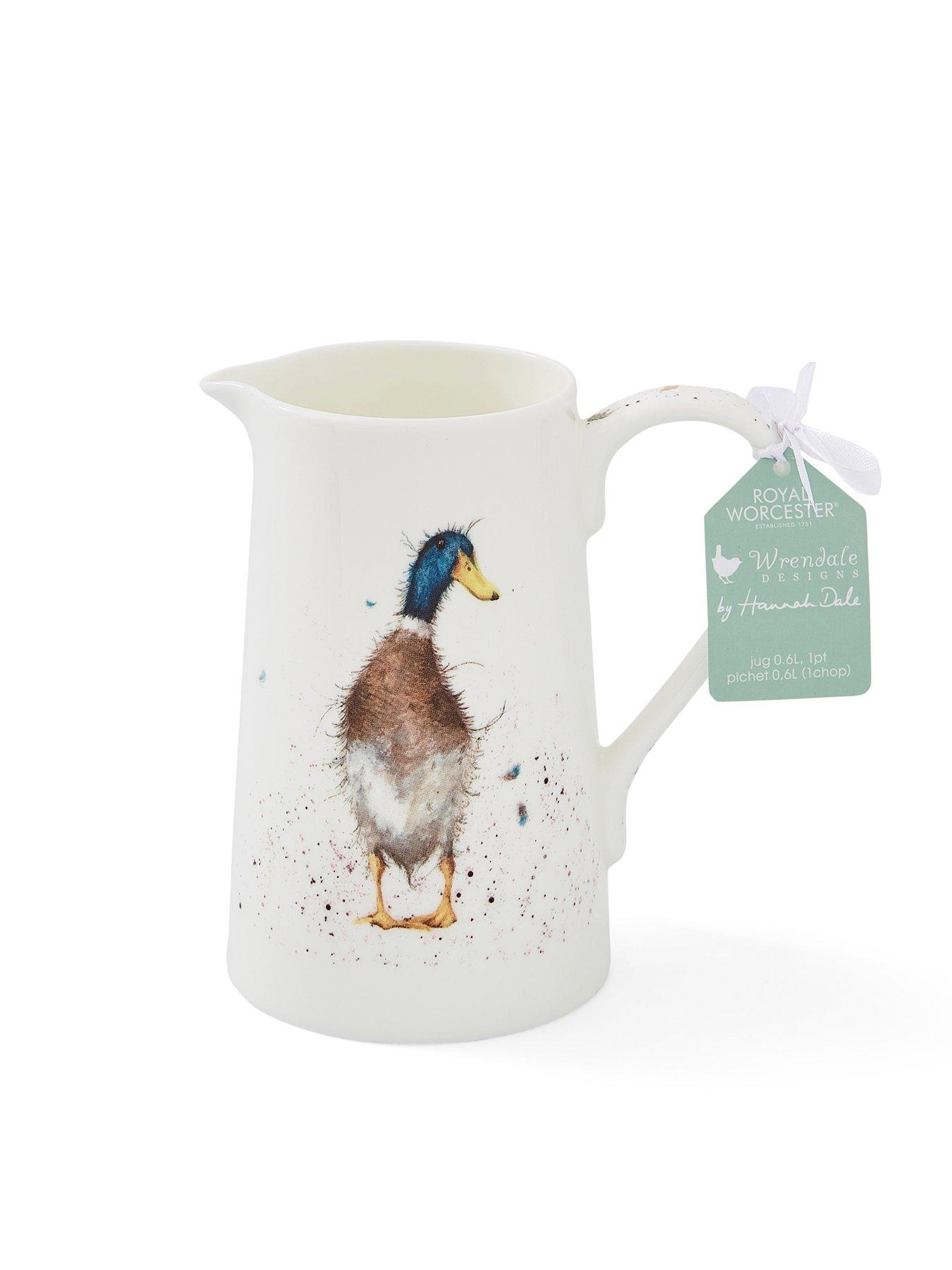 Image 4 of 7 of ROYAL WORCESTER Wrendale Duck Jug &ndash; 1-pint