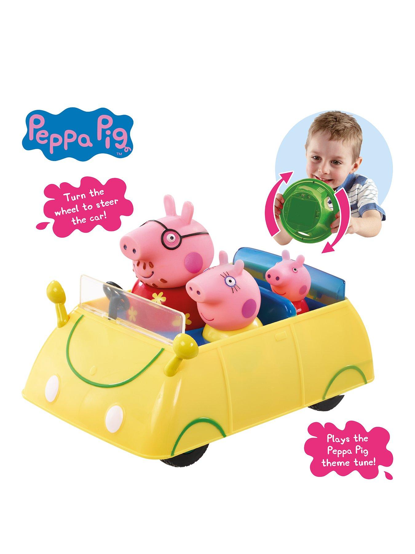 peppa pig drive and steer car toy