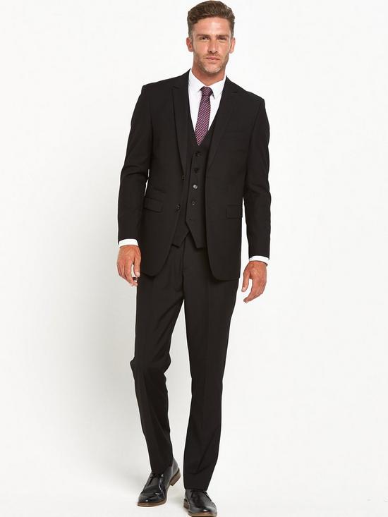 front image of skopes-madrid-tailored-jacket-black