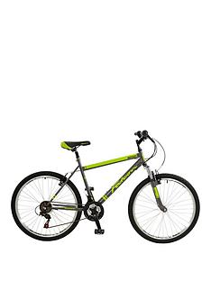 Falcon Men's Odyssey Comfort Mountain Bike - Grey/Lime Green, 12 Years Best Price and Cheapest