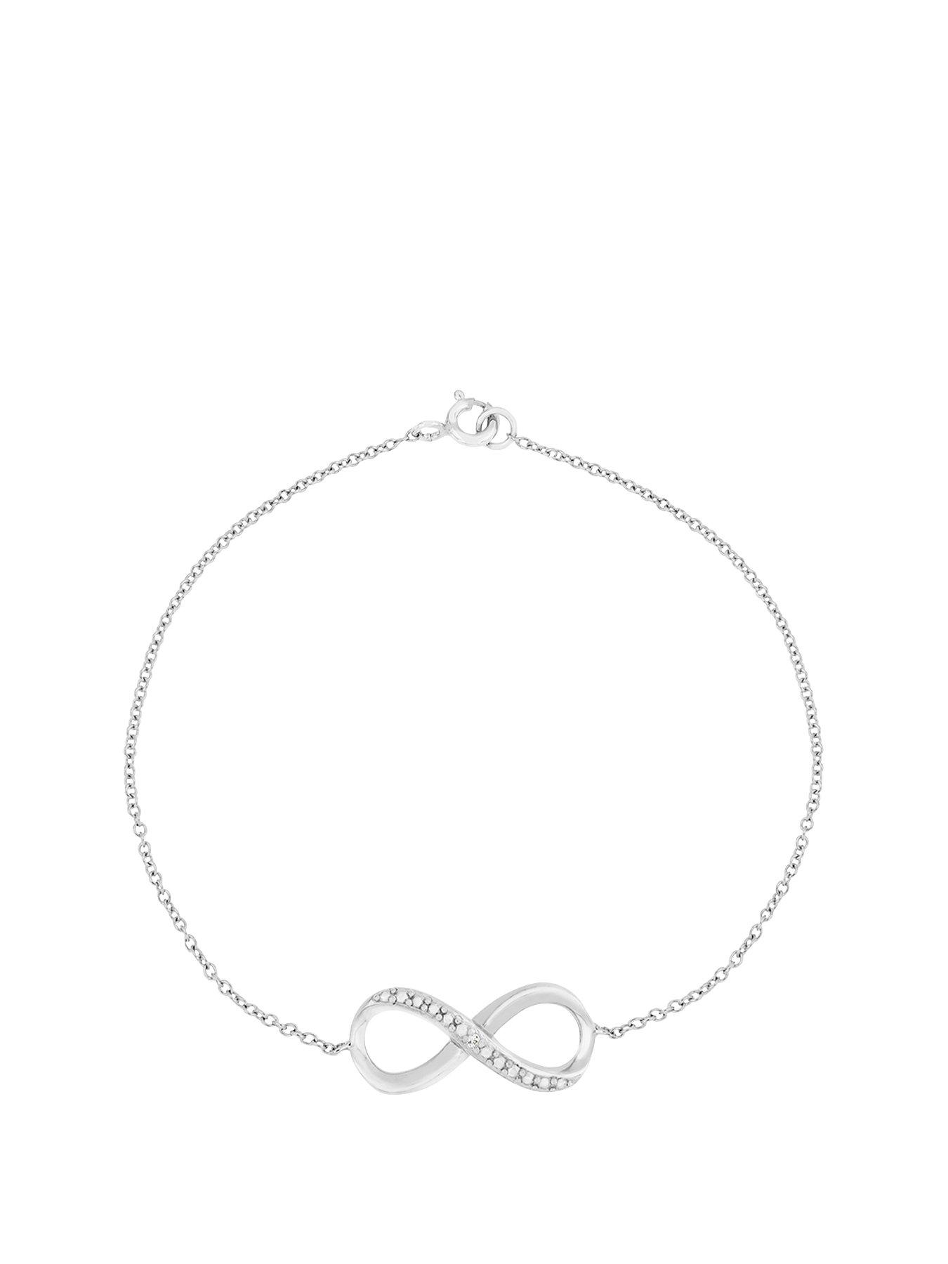 Dainty Lovely Rhodium Plated Sterling Silver Tiny Arrow Friendship Layering Bolo Adjustable Chain outlet Bracelet