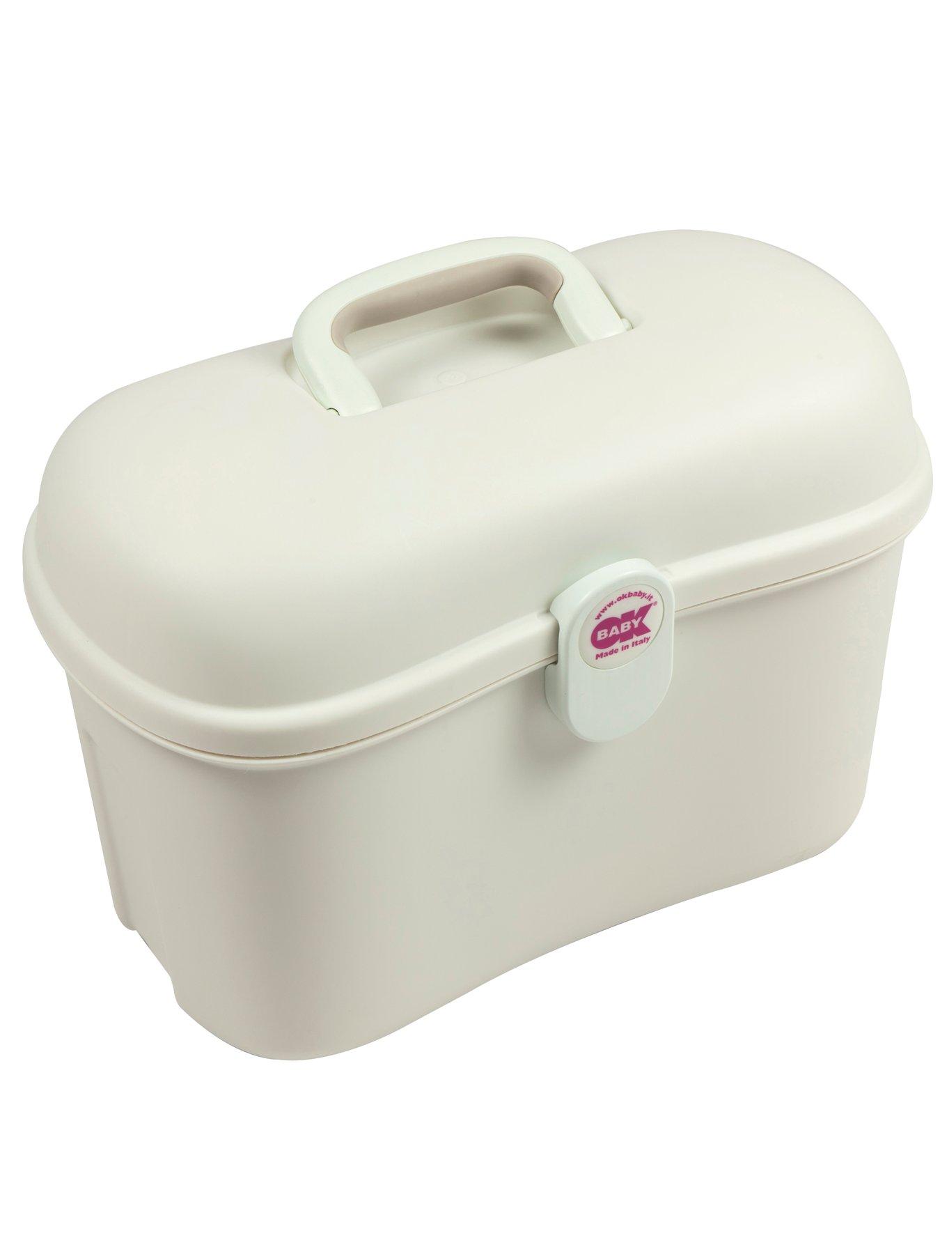 OKbaby Baby Bathtime Vanity Case Taupe very.co.uk