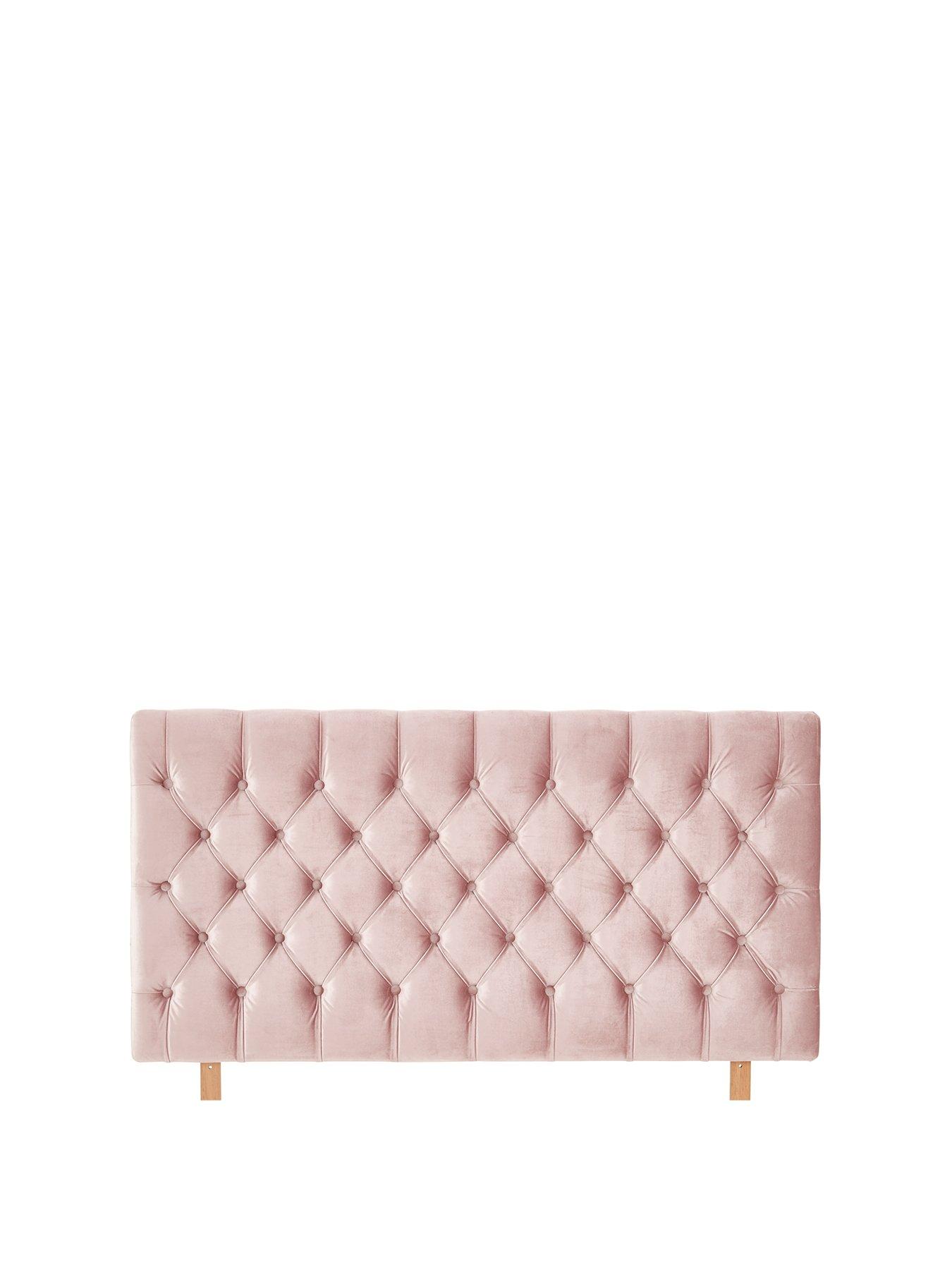 Product photograph of Very Home Roya Padded King Headboard from very.co.uk