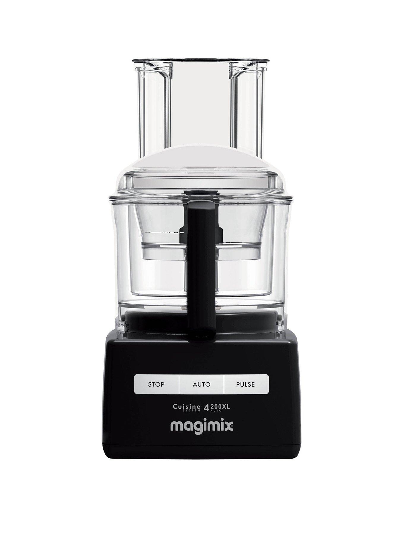 Product photograph of Magimix Cuisine Systeme 4200xl Blender Mix Food Processor - Black from very.co.uk