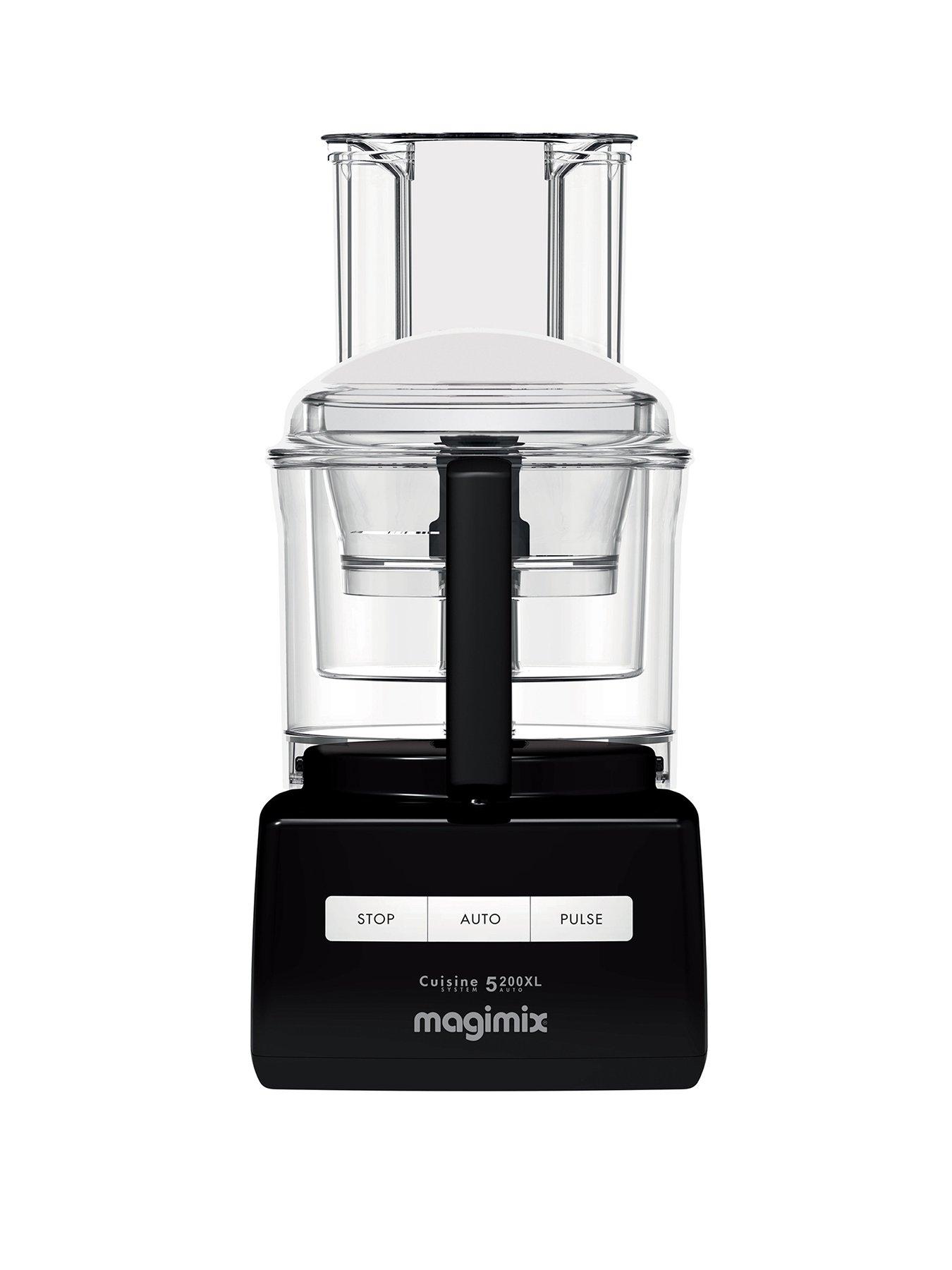 Product photograph of Magimix Cuisine Systeme 5200xl Premium Food Processor - Black from very.co.uk