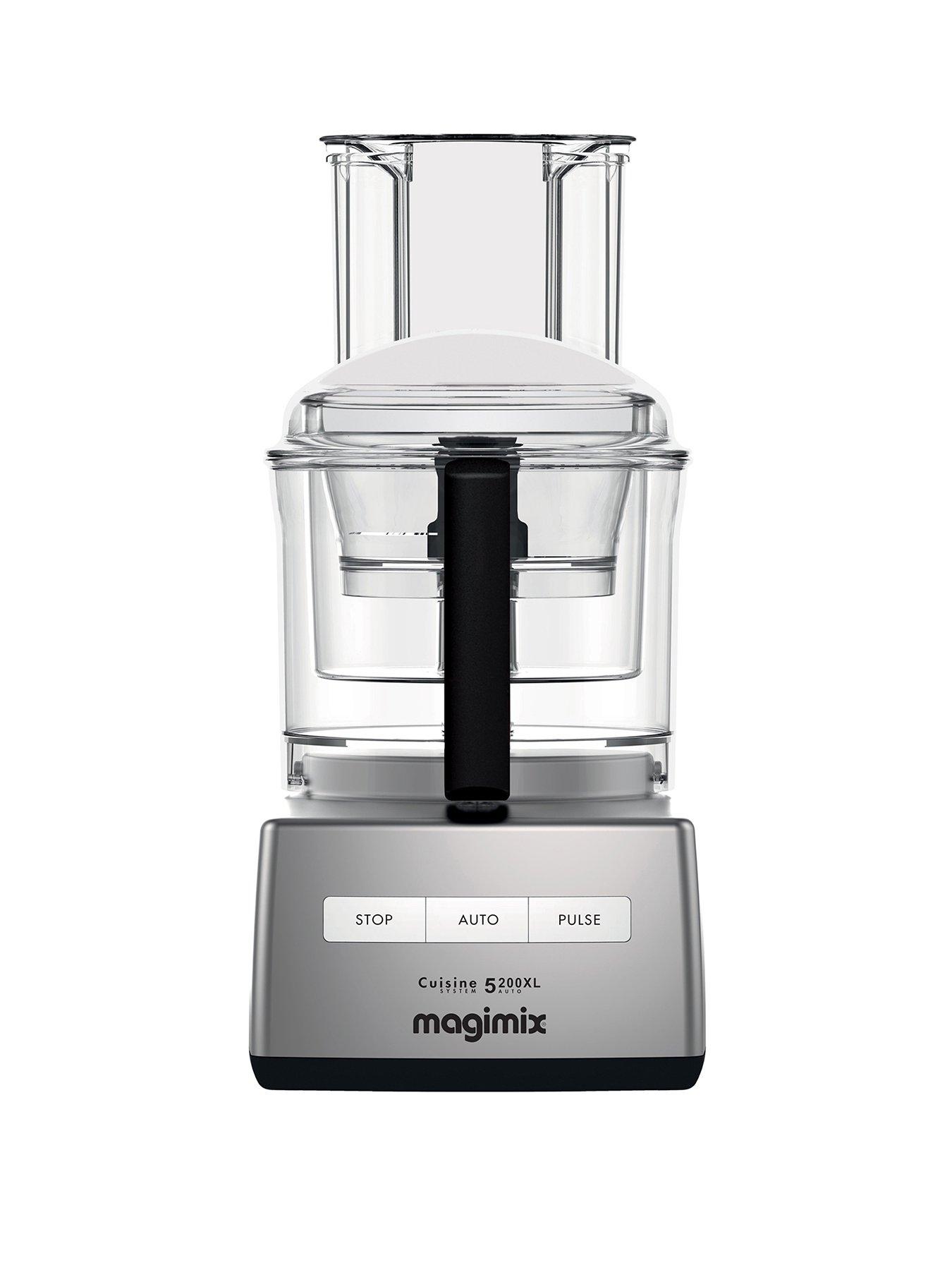 Product photograph of Magimix Cuisine Systeme 5200xl Premium Food Processor - Satin from very.co.uk