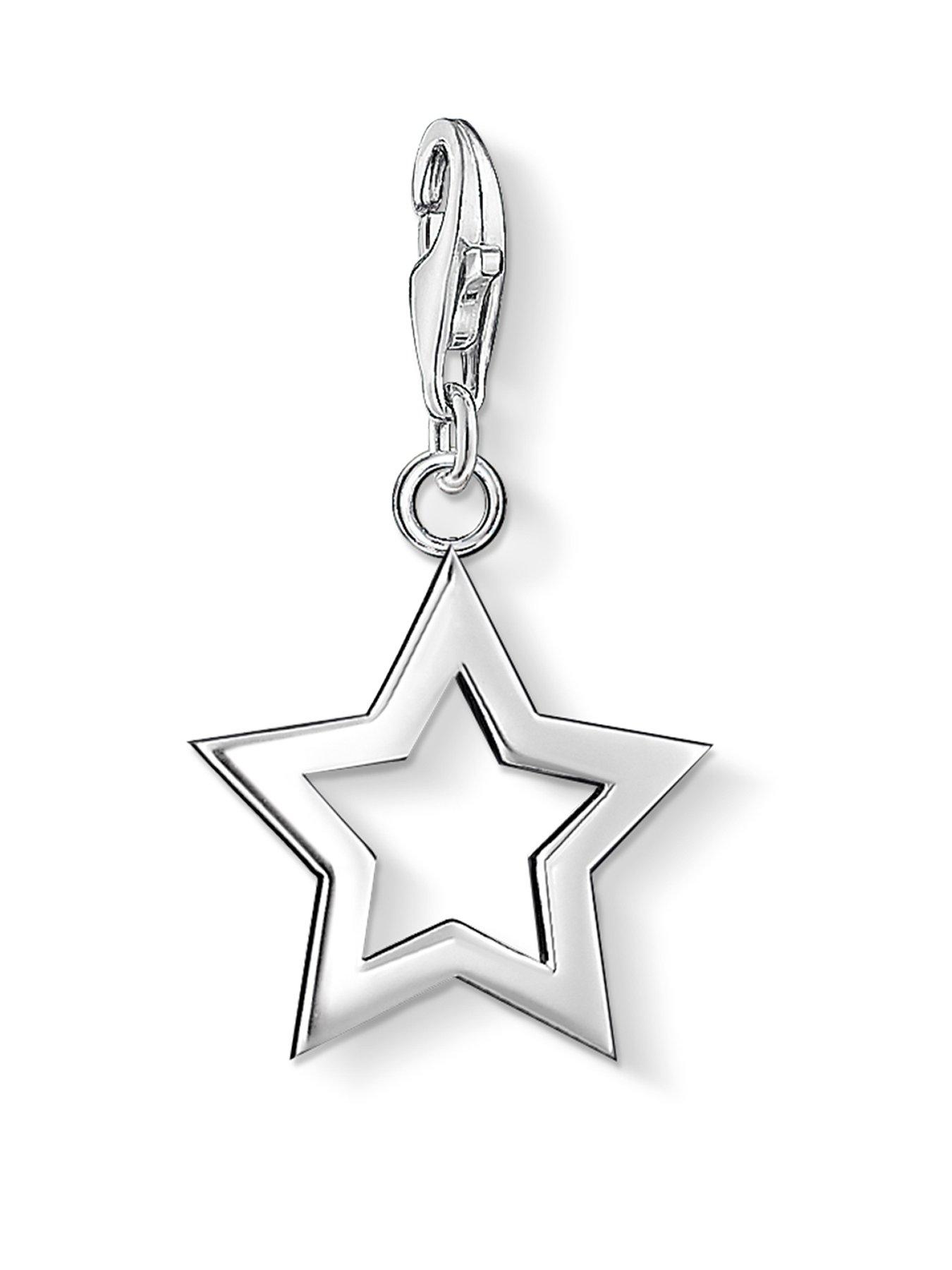 Product photograph of Thomas Sabo Charm Club Star Charm from very.co.uk