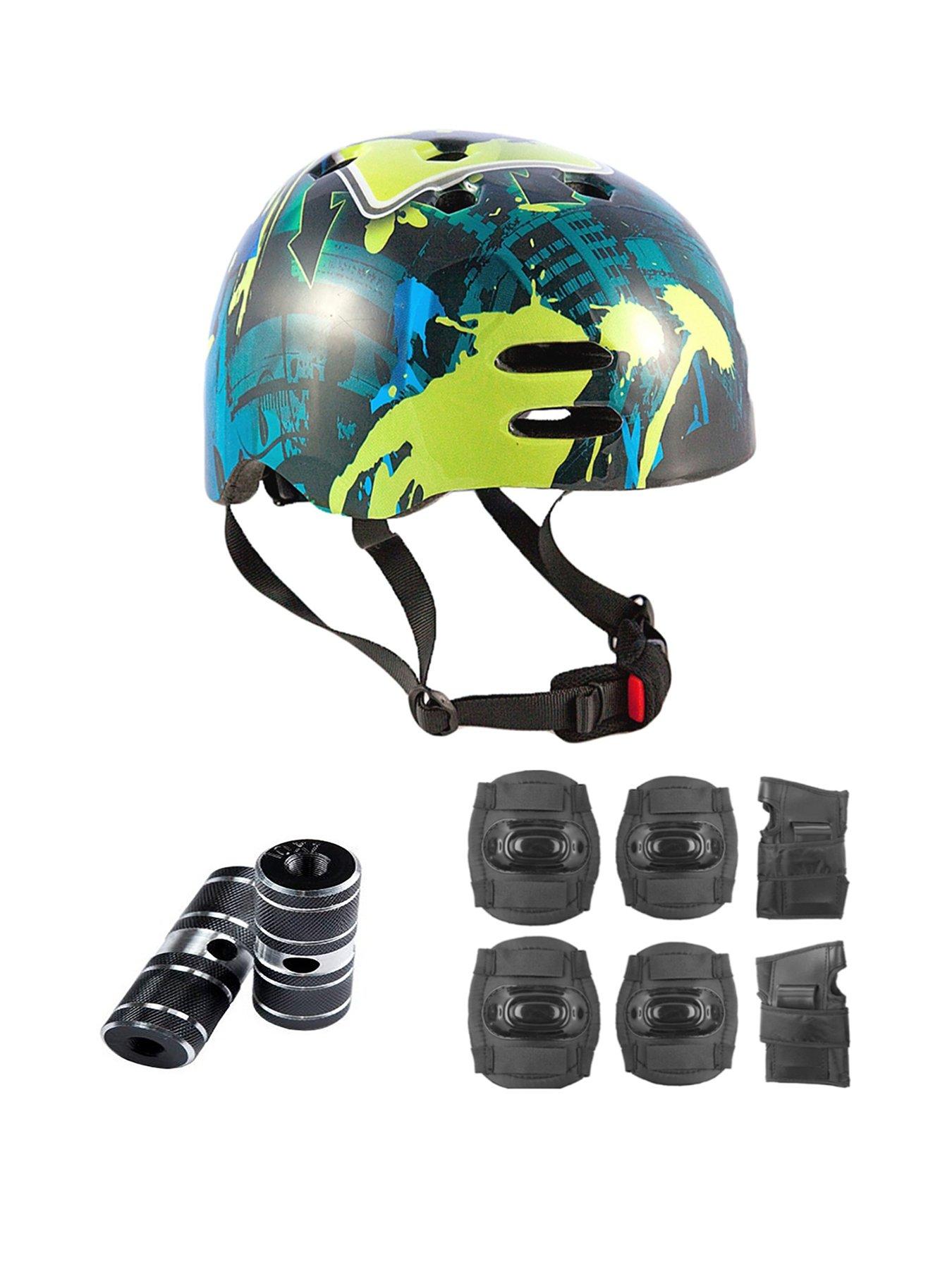 Image 1 of 5 of AWE Sport Direct BMX Safety Set with 55 - 58cm helmet - Black