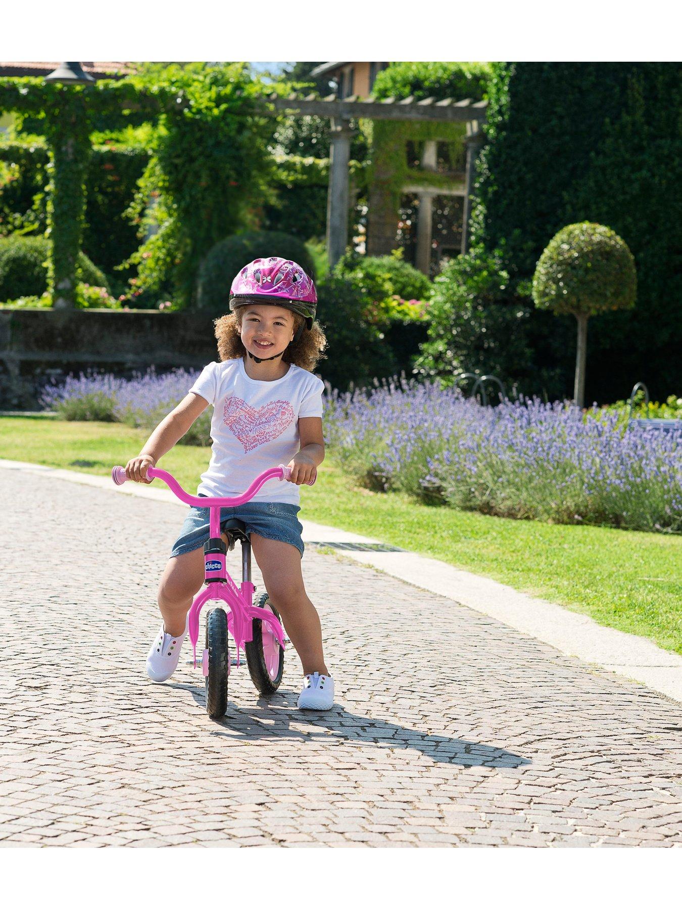 chicco pink arrow balance bike