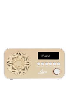 LAVA DAB Radio - Cream