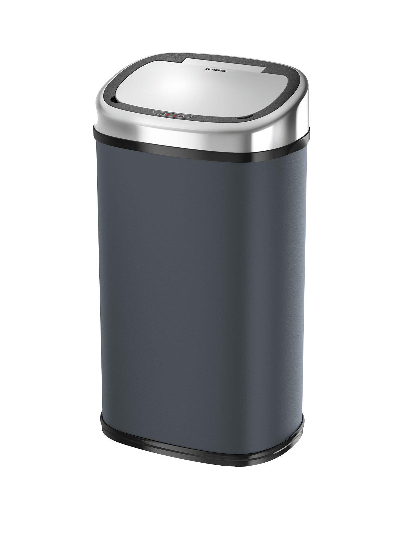 Tower 58 Litre Square Sensor Bin Very Co Uk