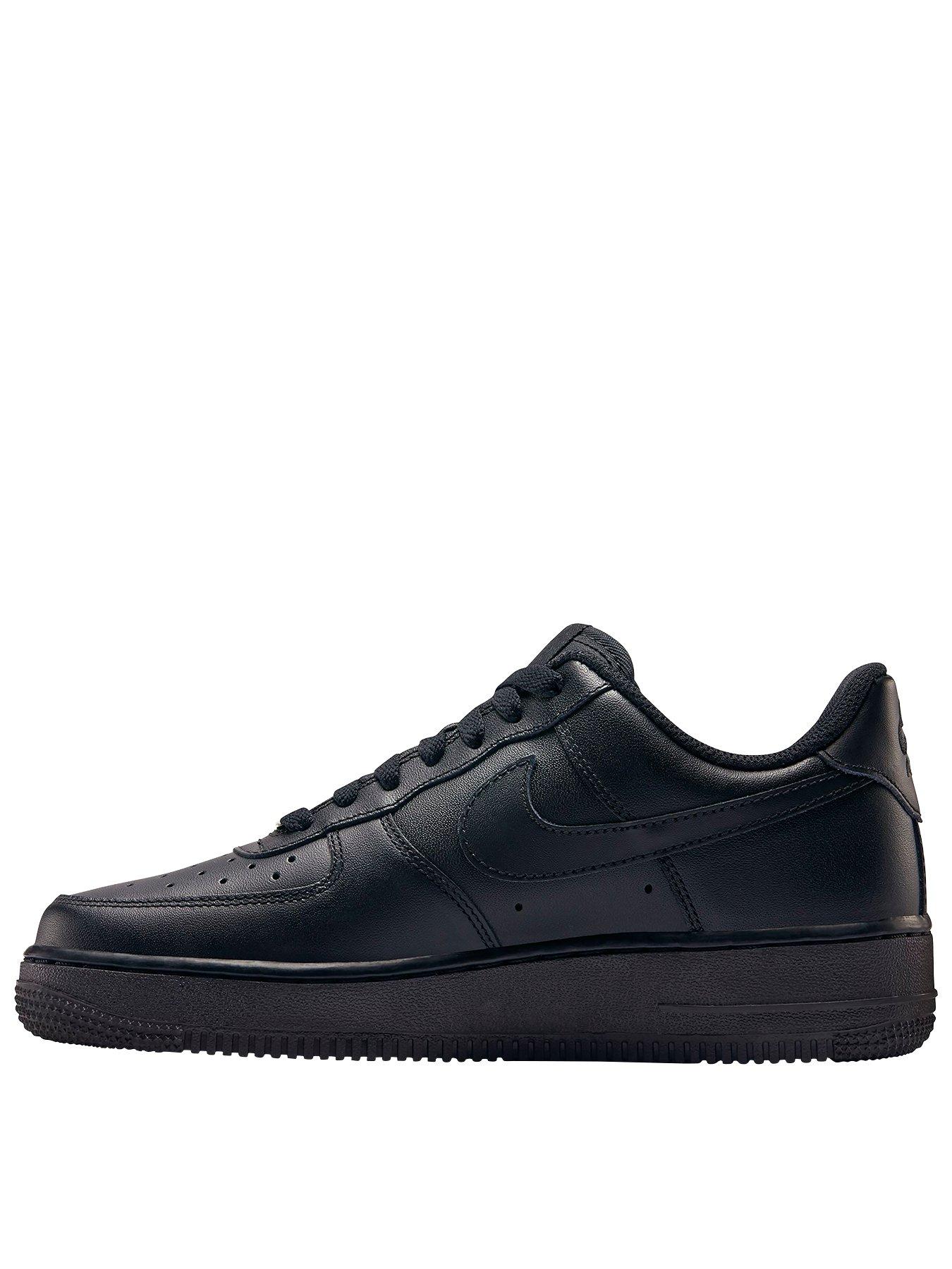 size 7 air force 1 black