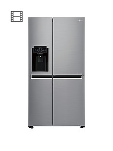 LG GSL760PZXV USA Style Fridge Freezer with Water & Ice Dispenser - Silver