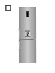 LG GBF59PZKZB 60cm No Frost Fridge Freezer with Water Dispenser