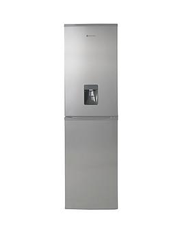 Hoover Hff195Xwk 55Cm Frost Free Fridge Freezer With Water Dispenser - Stainless Steel Best Price, Cheapest Prices