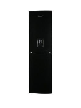 Hoover Hff195Bwk 55Cm Frost Free Fridge Freezer With Water Dispenser - Black Best Price, Cheapest Prices